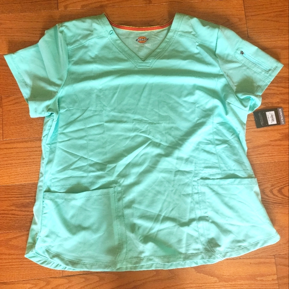 Dickies Dynamix V Neck Scrub Top